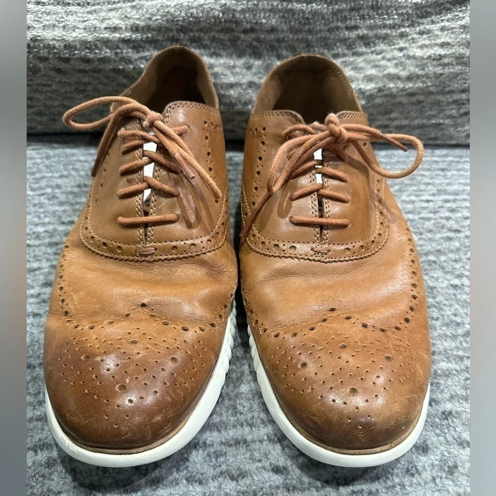 Cole Haan Zerogrand Wing Oxford British Tan Leather, size 13!